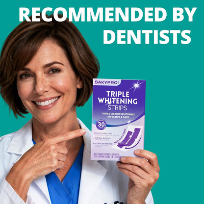 Purple Teeth Whitening Strips good one