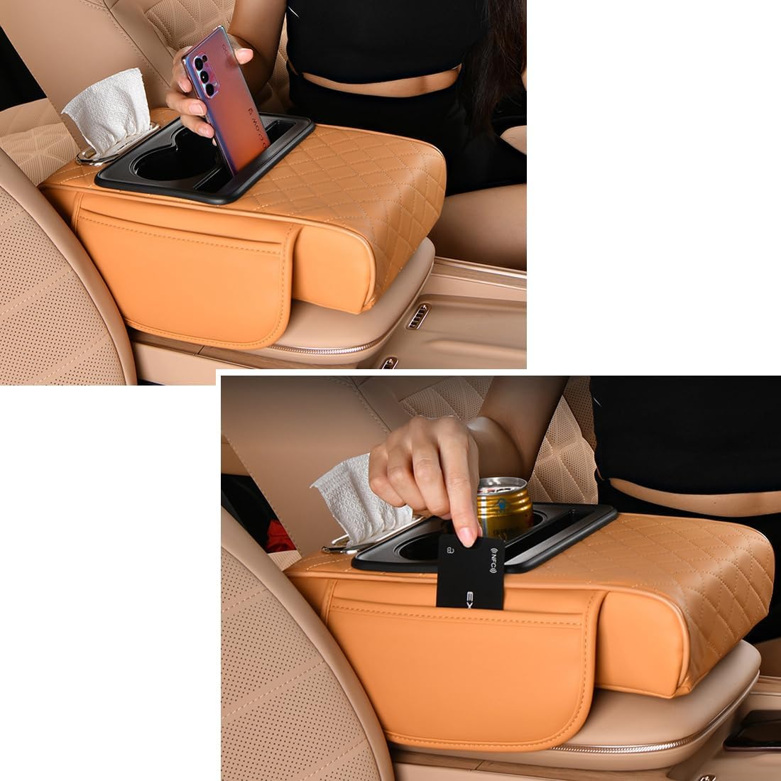Car Center Console Cover