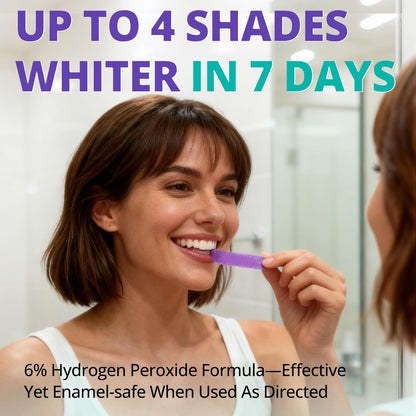 Purple Teeth Whitening Strips good one